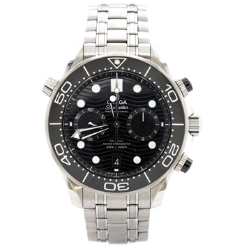 Omega Seamaster Professional Diver 300M Co-Axial Master Chronometer Chronograph Automatic Watch Stainless Steel 44