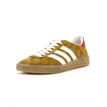 Gucci x Adidas Women's Gazelle Sneakers GG Canvas