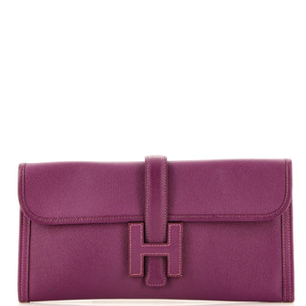 Hermes Jige Elan Clutch Epsom 29