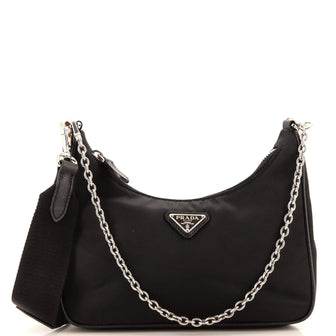 Prada Re-Edition 2005 Shoulder Bag Tessuto Small