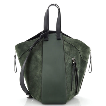 Loewe Hammock Bag Leather and Suede Large