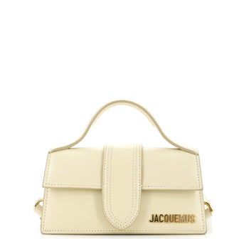 Jacquemus Le Bambino Top Handle Flap Bag Leather