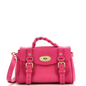Mulberry Alexa Satchel NM Grainy Leather Mini