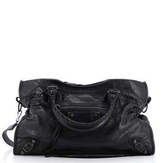 Balenciaga City Classic Studs Bag Leather Medium