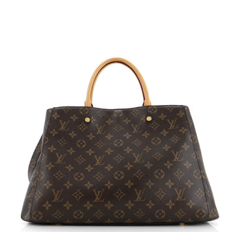 Louis Vuitton Montaigne Handbag Monogram Canvas GM