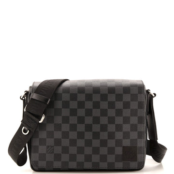 Louis Vuitton District NM Messenger Bag Damier Graphite PM