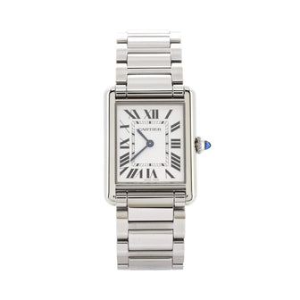 Cartier Must de Cartier Tank Quartz Watch Stainless Steel 25