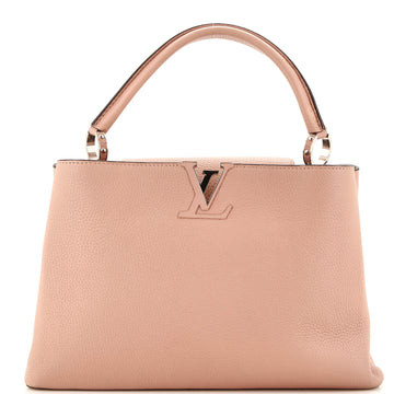 Louis Vuitton Capucines Bag Leather MM