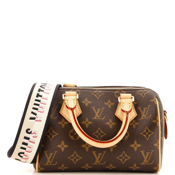 Louis Vuitton Speedy Bandouliere Bag Monogram Canvas 20
