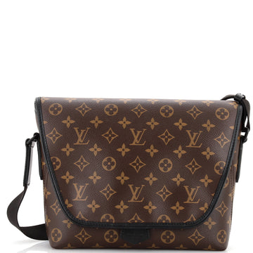 Louis Vuitton Magnetic Messenger Bag Macassar Monogram Canvas