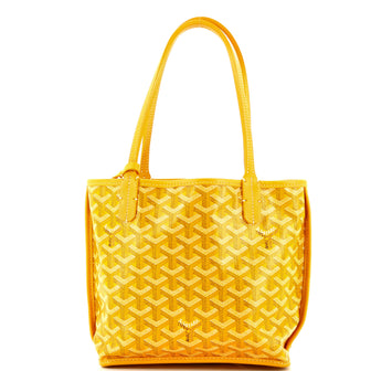 Goyard Anjou Reversible Tote Coated Canvas Mini