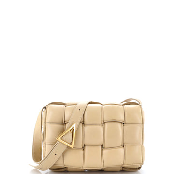 Bottega Veneta Cassette Crossbody Bag Padded Maxi Intrecciato Leather Small