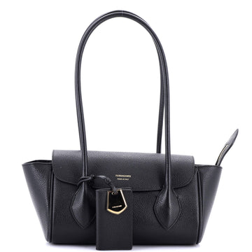 Salvatore Ferragamo Firenze East West Tote Bag Leather Small