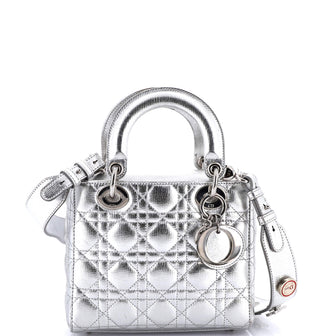 Christian Dior My Lady Dior Bag Cannage Quilted Leather