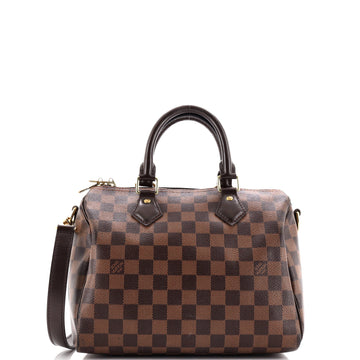 Louis Vuitton Speedy Bandouliere Bag Damier 25