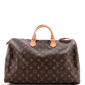 Louis Vuitton Speedy Handbag Monogram Canvas 40