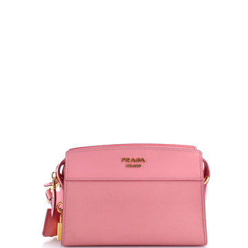 Prada Esplanade Crossbody Bag Saffiano with City Calf Small