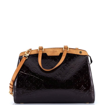 Louis Vuitton Brea Handbag Monogram Vernis MM