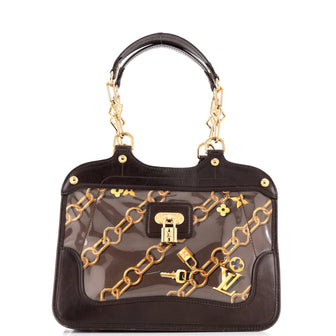 Louis Vuitton Charms Cabas PVC Over Printed Silk