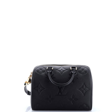 Louis Vuitton Speedy Bandouliere Bag Monogram Empreinte Giant 25