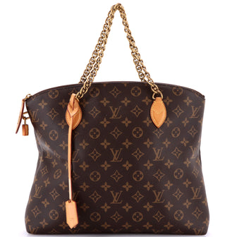 Louis Vuitton Lockit Chain Handbag Monogram Canvas