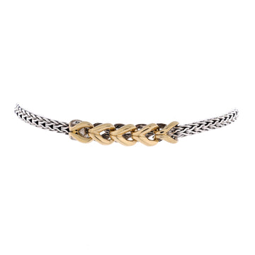 John Hardy Asli Classic Chain Bracelet 18K Yellow Gold and Sterling Silver