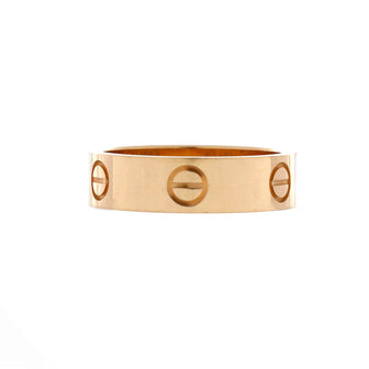 Cartier Love Band Ring 18K Yellow Gold