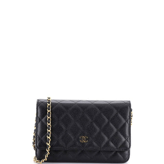 Chanel Wallet on Chain Quilted Caviar