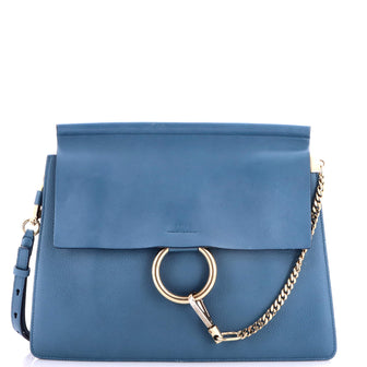 Chloe Faye Shoulder Bag Leather Medium