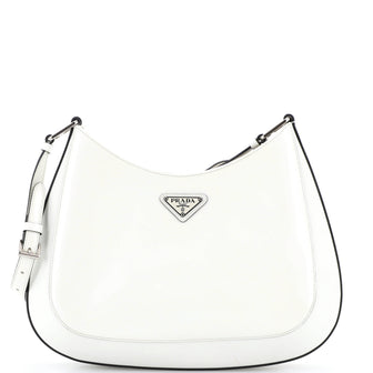 Prada Cleo Shoulder Bag Spazzolato Leather Large