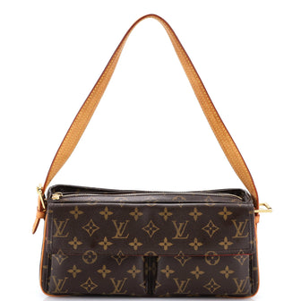 Louis Vuitton Viva Cite Handbag Monogram Canvas MM