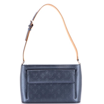 Louis Vuitton Mat Allston Handbag Monogram Vernis