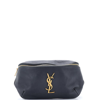 Saint Laurent Classic Monogram Belt Bag Leather