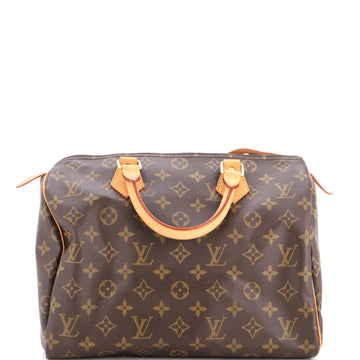 Louis Vuitton Speedy Handbag Monogram Canvas 30