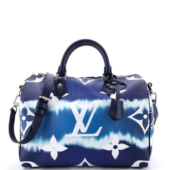 Louis Vuitton Speedy Bandouliere Bag Limited Edition Escale Monogram Giant 30