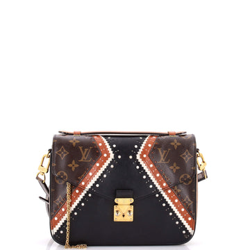 Louis Vuitton Pochette Metis Limited Edition Brogue Reverse Monogram Canvas and Leather