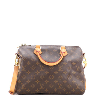 Louis Vuitton Speedy Bandouliere Bag Monogram Canvas 35