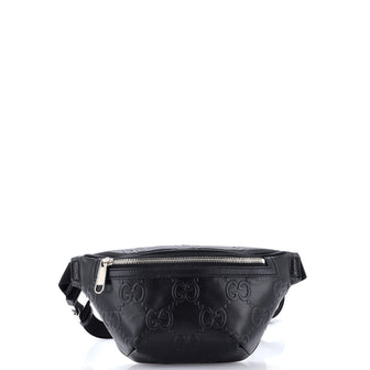 Gucci Belt Bag GG Embossed Perforated Leather Small