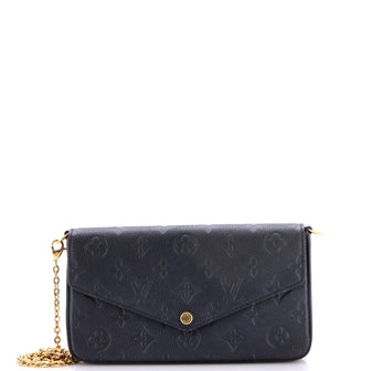 Louis Vuitton Felicie Pochette Monogram Empreinte Leather