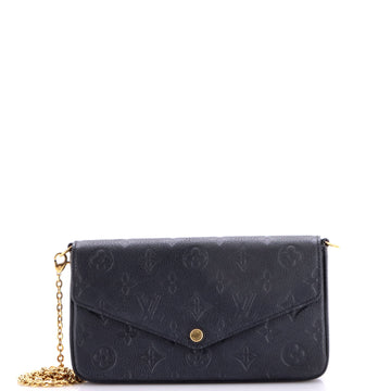 Louis Vuitton Felicie Pochette Monogram Empreinte Leather