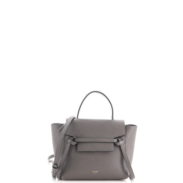 Celine Belt Bag Textured Leather Nano