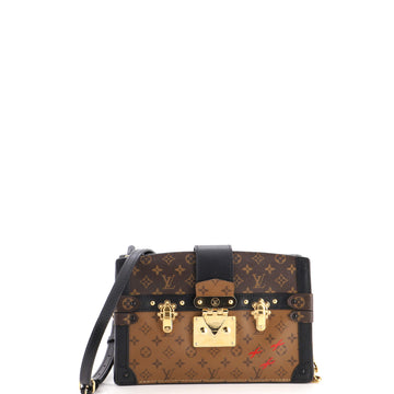 Louis Vuitton Trunk Clutch Reverse Monogram Canvas