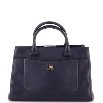 Chanel Neo Executive Tote Grained Calfskin Small