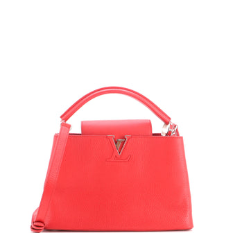 Louis Vuitton Capucines Bag Leather PM