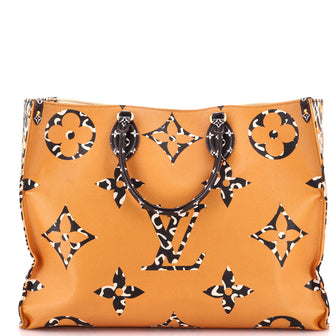 Louis Vuitton OnTheGo Tote Limited Edition Jungle Monogram Giant GM