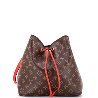 Louis Vuitton NeoNoe Handbag Monogram Canvas with Leather MM