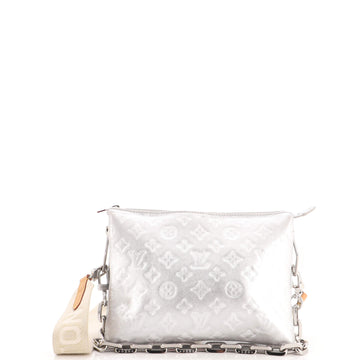 Louis Vuitton Coussin Bag Monogram Flower Embossed Lambskin PM