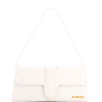 Jacquemus Le Bambino Top Handle Flap Bag Leather Long