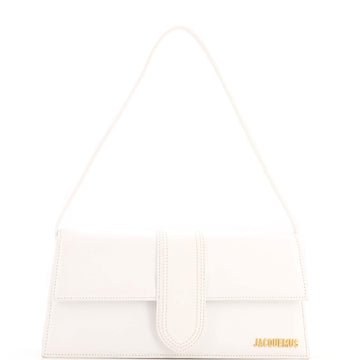 Jacquemus Le Bambino Top Handle Flap Bag Leather Long