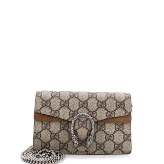 Gucci Dionysus Bag GG Coated Canvas Super Mini